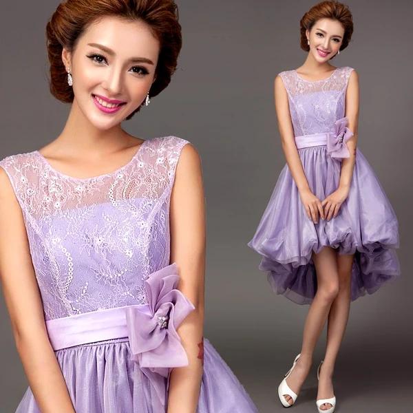 Новинка 2016 в наличии искусственная кожа короткие кружевные фиолетовые