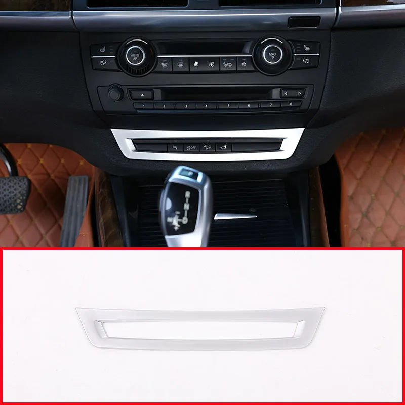 

Matte Silver ABS Car ABS Driving Aid Control Frame Trim For BMW X5 E70 2008-2013 Accessories