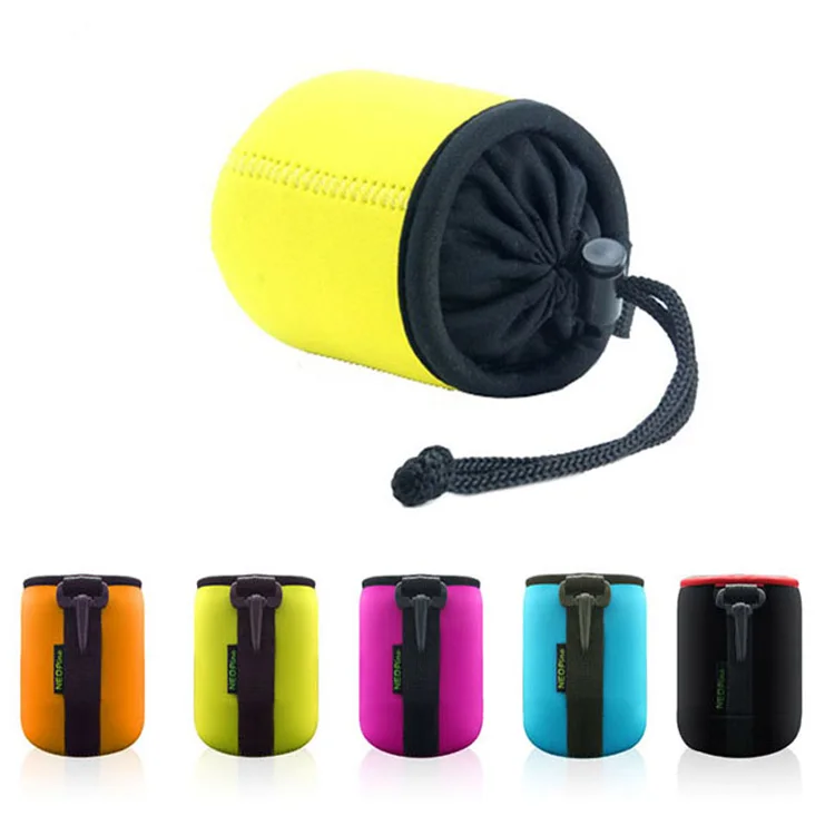 

Neoprene Soft Lens Protect Case Cover Pouch For Sony QX100 Camera Lens bag QX10