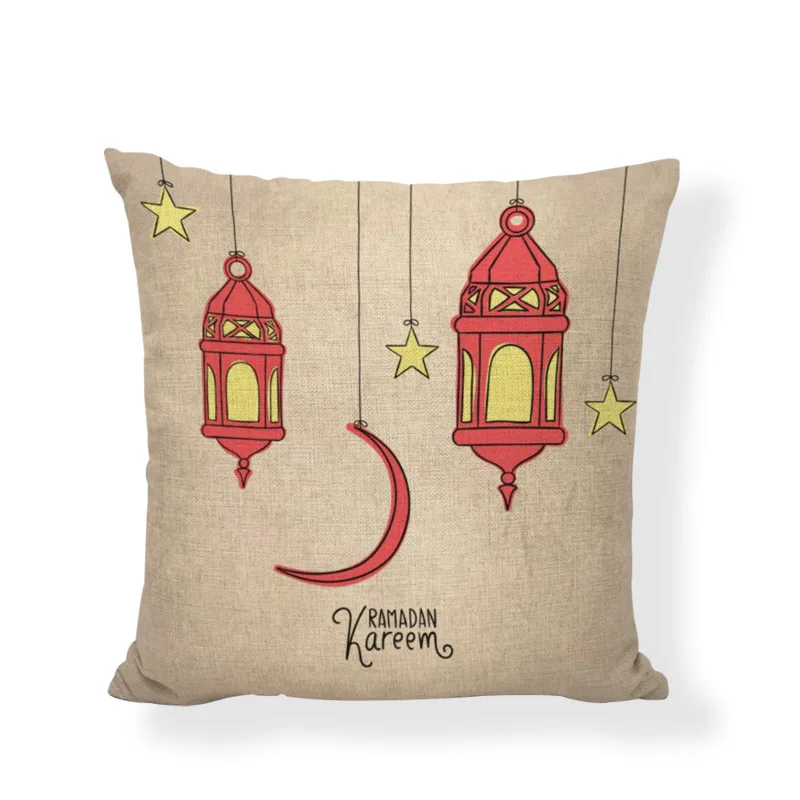 Рамадан фестиваль украшения наволочка с принтом из мультфильма персонаж