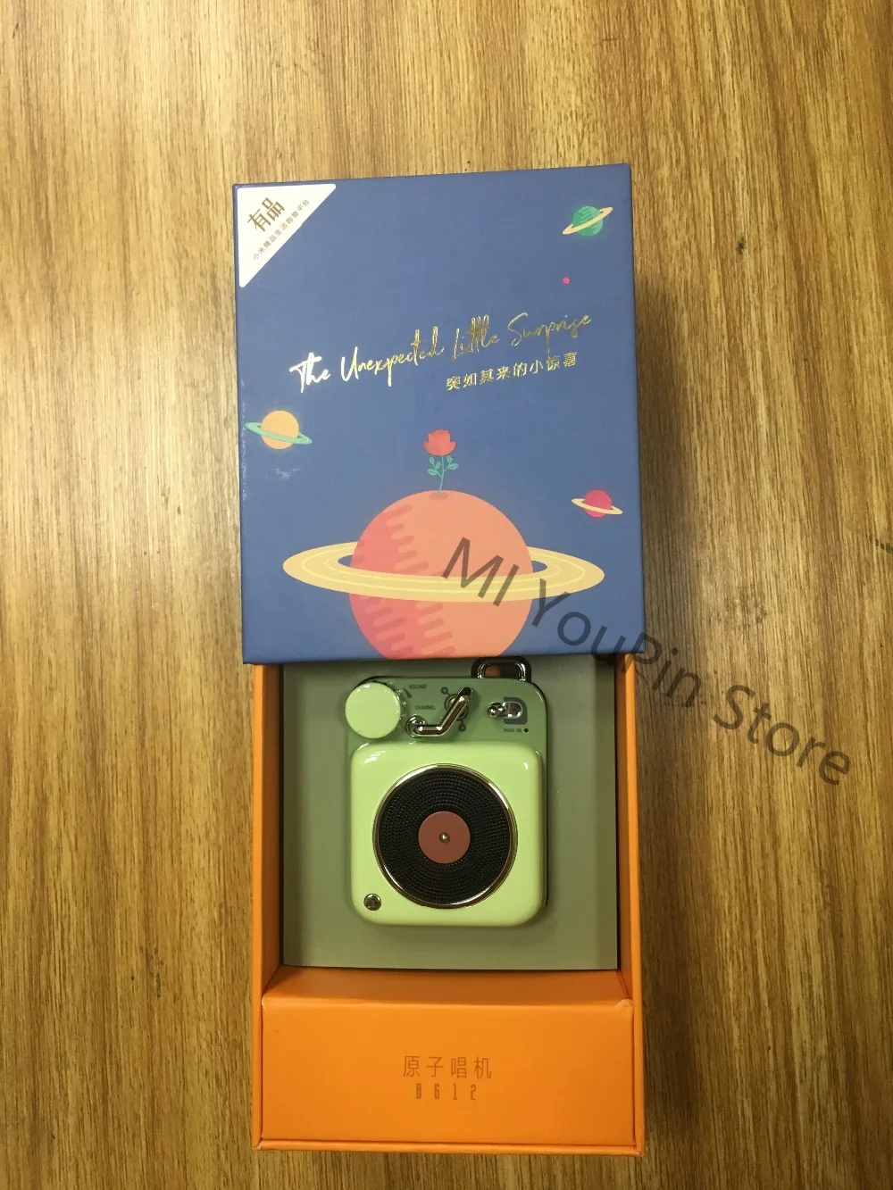 Xiaomi cat king atomic Mini record плеер B612 Bluetooth интеллектуальное аудио портативный цинковый алюминиевый корпус динамик D5