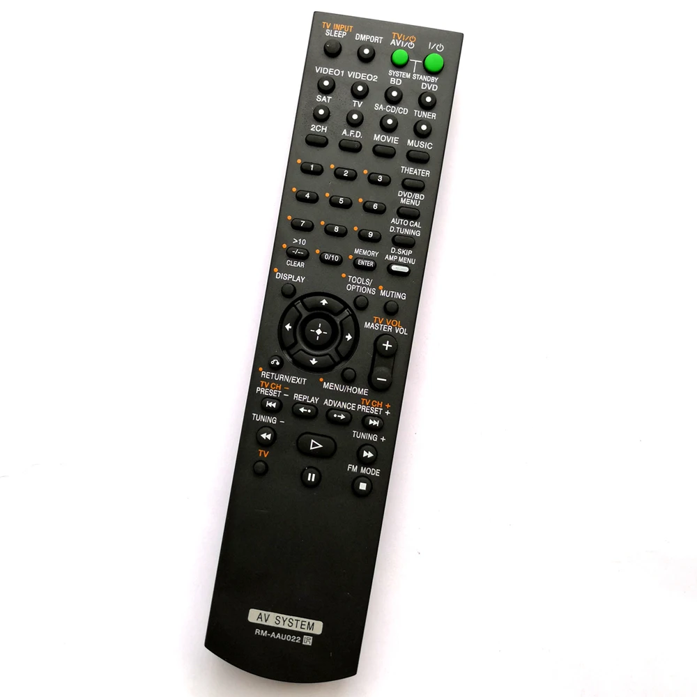 Новый Сменный RM AAU022 пульт дистанционного управления для sony Домашний кинотеатр