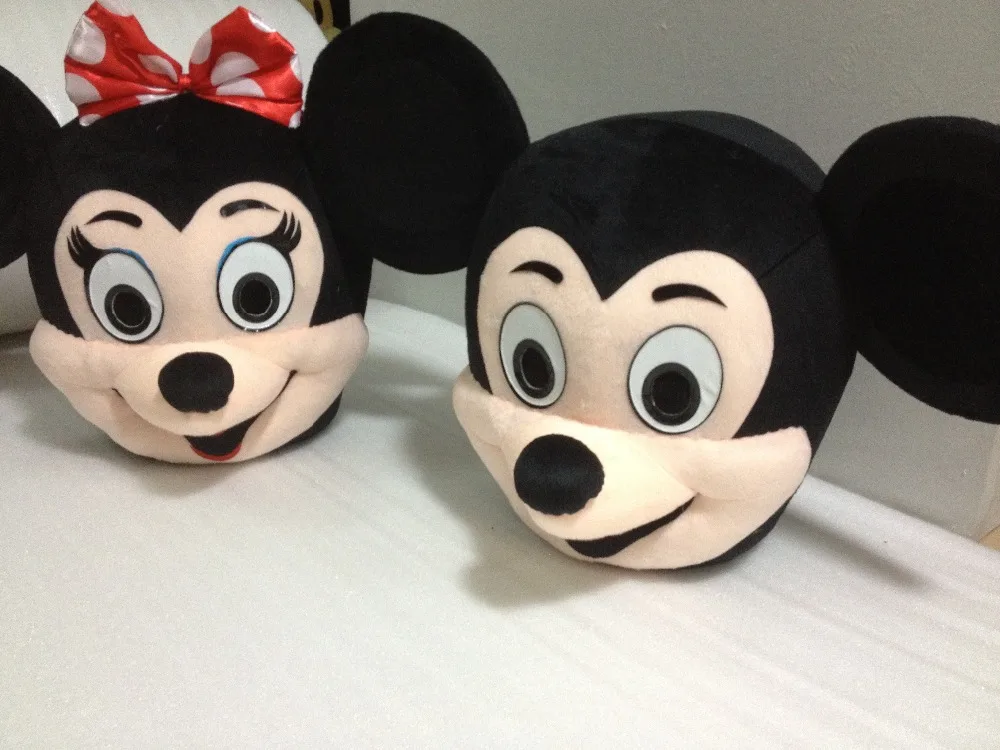 Бесплатная доставка от Cosplay Stro at mickey Minnie Maskotki Kostium день рождения персонажа