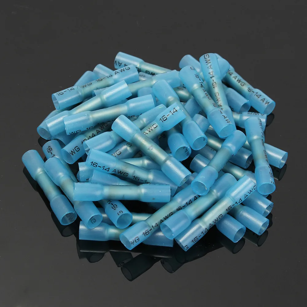 Новое высокое качество 50 шт/УП. Термоусадочный отсек обжимной терминал красный 22