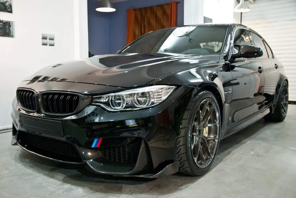 Передние бамперы из углеродного волокна разветвители фартуки для BMW F80 M3 F82 M4 Coupe 2