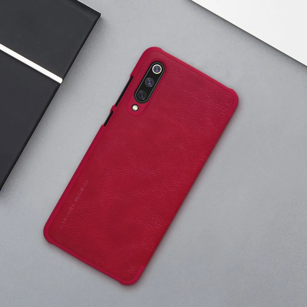 Кожаный чехол Nillkin для Xiaomi mi 9/mi 9, роскошный флип-чехол из искусственной кожи для смартфона, чехол-Кошелек на заднюю панель для Xiao mi M9 Explore ore Nilkin