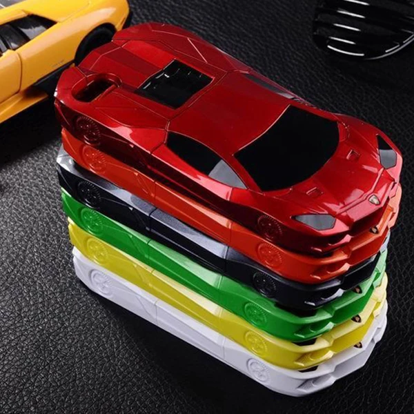 HOT COOL Designer 3D Sports Car Multipurpose Stand Holder Hard Phone Case For iPhone 4s 4 4G with Packing IP4P009 |