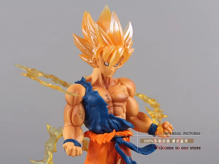 Новое поступление Аниме Dragon Ball Z Super Saiyan Son Goku ПВХ фигурка коллекционная игрушка