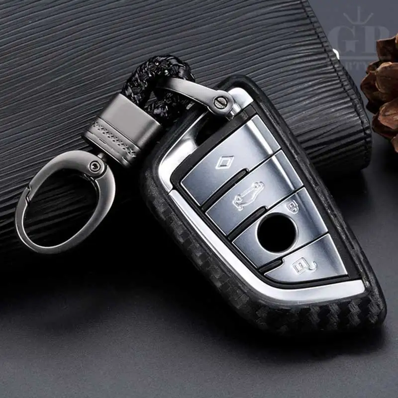 Carbon slilicone Car Key Case cover For BMW F10 F20 F30 F11 F07 F80 M3 F21 X5 X6 Bmw M Performance Cover | Автомобили и мотоциклы