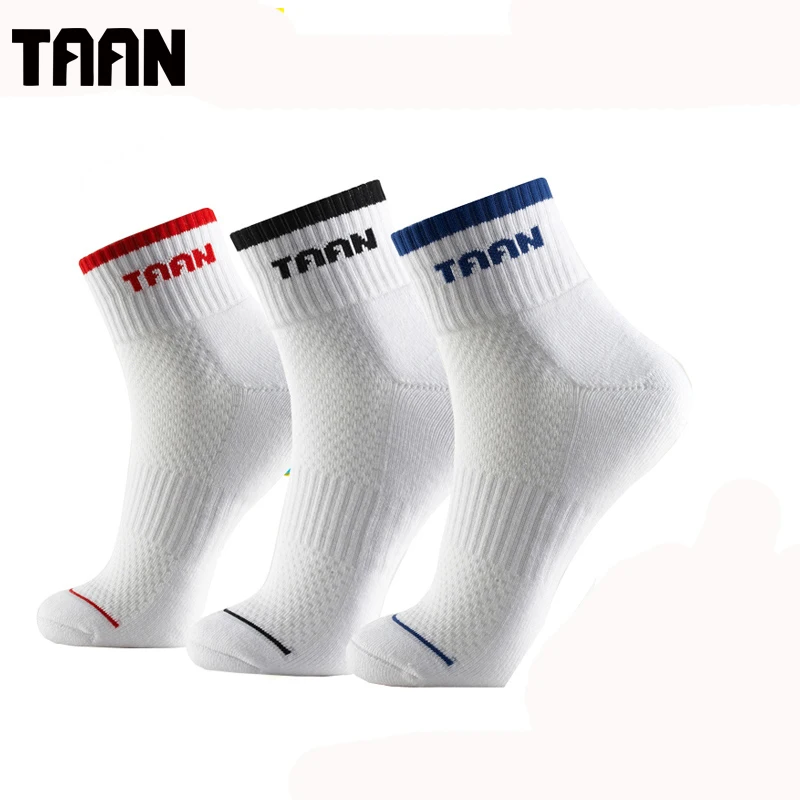 1 пара TAAN противоскользящие мужские спортивные носки для бадминтона тенниса
