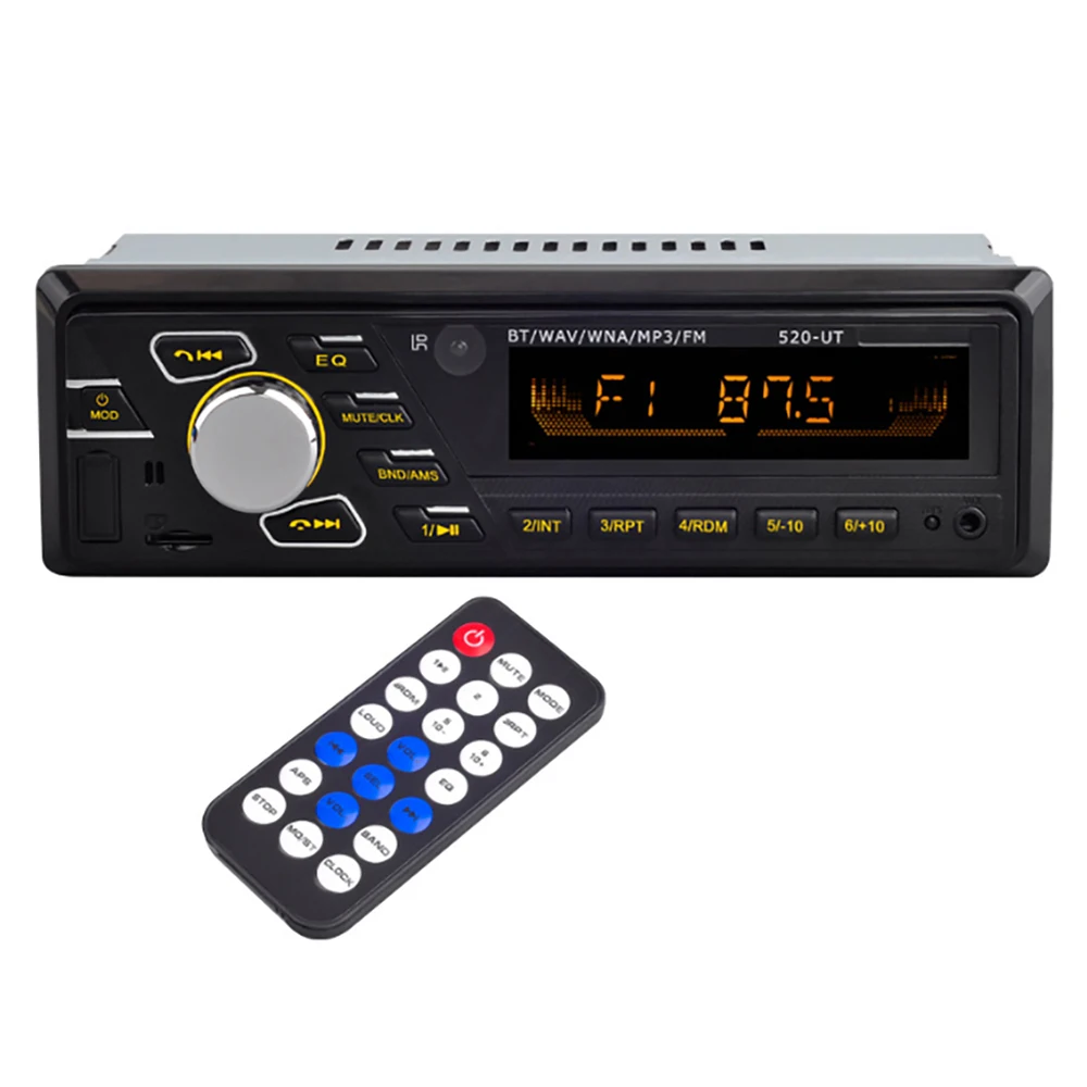Bluetooth стерео fm-радио приемник SD USB MMC Пульт дистанционного управления mp3-плеер |
