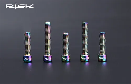 Для Shimano XT и SRAM велосипедный переключатель переключения регулировочные болты Титан M4* 13,5/20 мм Аксессуары для велосипеда 3 цвета - Цвет: Многоцветный