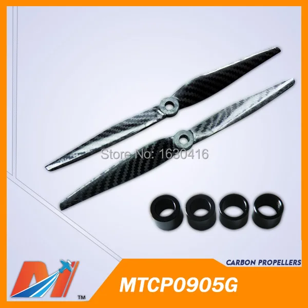 Maytech хорошее дело углерода пропеллер 9 дюймов Радио контролируемых граупнер Drone