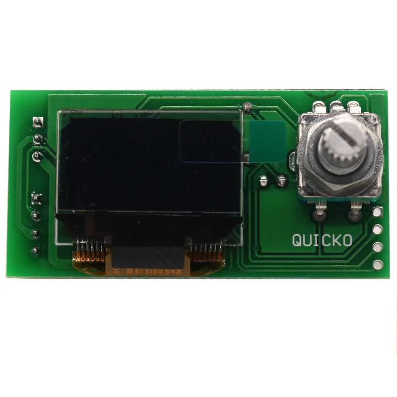 QUICKO T12 STC-OLED пайки паяльная станция DIY частей комплекты T12-952 цифровой Температура контроллер паяльник с металлический корпус