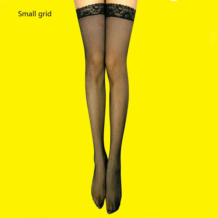 Small net black Эластичные высококачественные чулки, 5 цветов, Модные женские сексуальные сетчатые колготки в сеточку - Цвет: Small net black