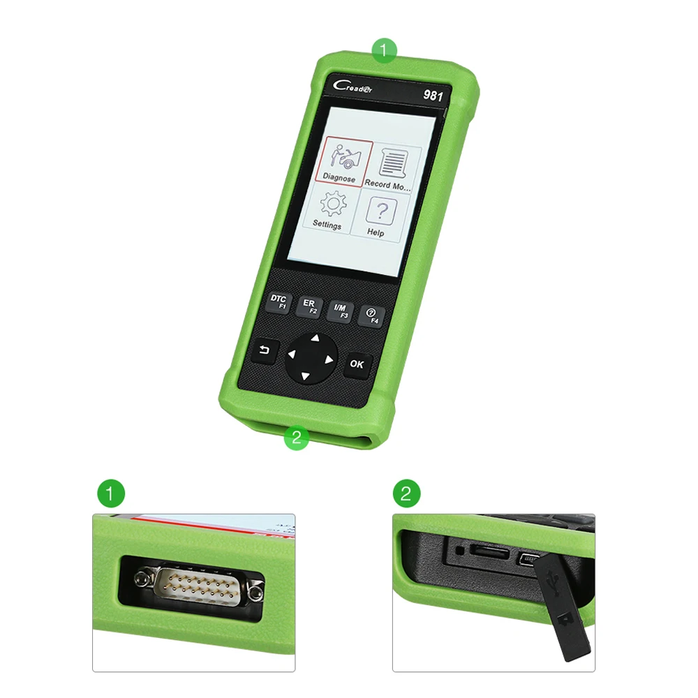 Launch X431 CReader 981 профессиональный автомобильный диагностический сканер OBD2