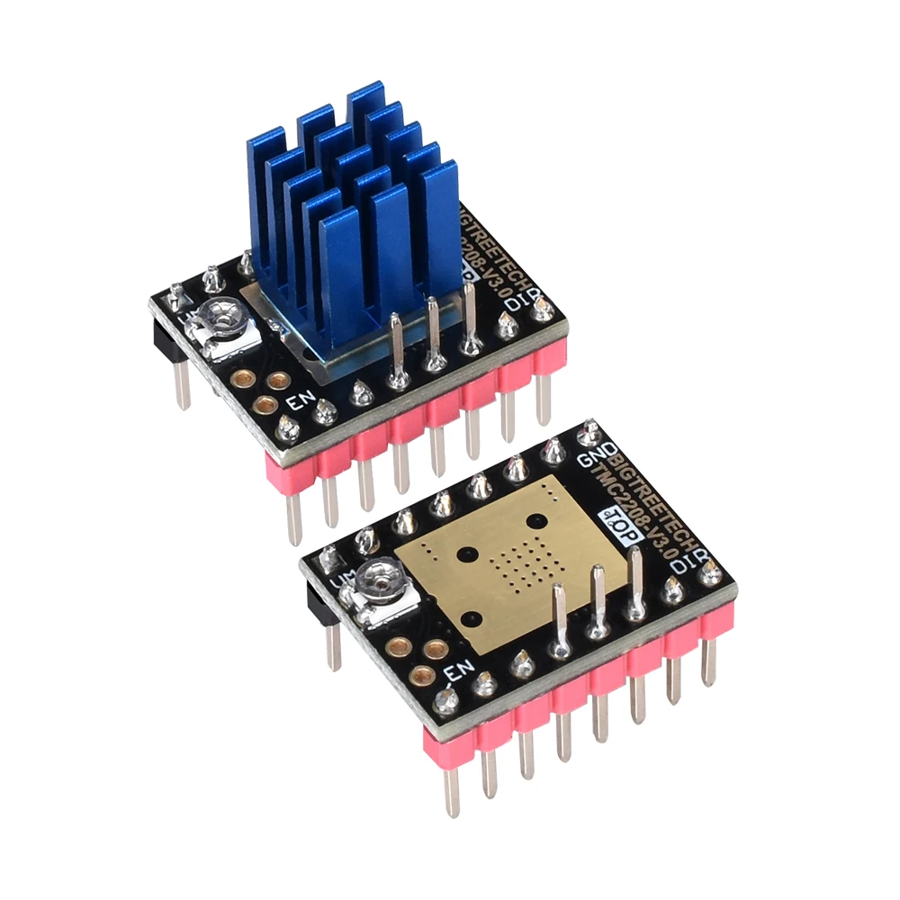 BIGTREETECH TMC2208 V3.0 TMC2130 V3.0 шаговый двигатель драйвер StepStick SPI RepRap Ultra для SKR V1.3 MKS GEN V1.4 доска 3d принтер