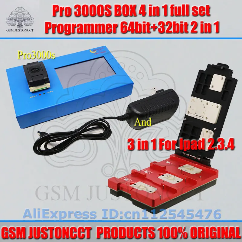 3in 1 and pro 3000s Non-Съемный адаптер Набор для IPad 2, 3, 4 для iPhone 6 6plus с изменения NAND по Нави плюс pro3000s обход iCloud DHL - Цвет: 3in 1 and pro 3000s