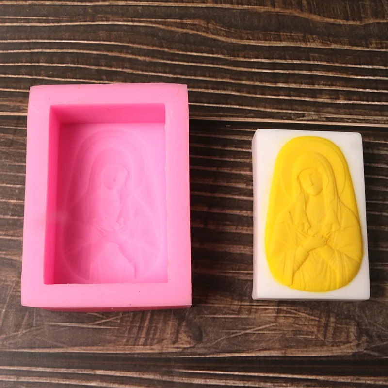 Оригинальные силиконовые формы для мыла ручной работы с изображением матери