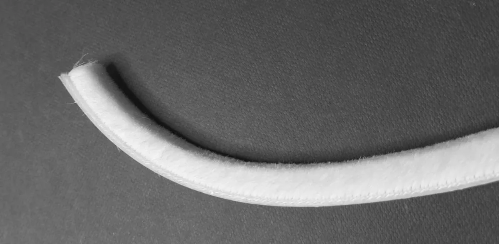 Adhesive Wool Pile Seals Weather Seals Strip Felt Draught Excluder Sliding Door Window Brush Seal 9x9mm Gray White Odd