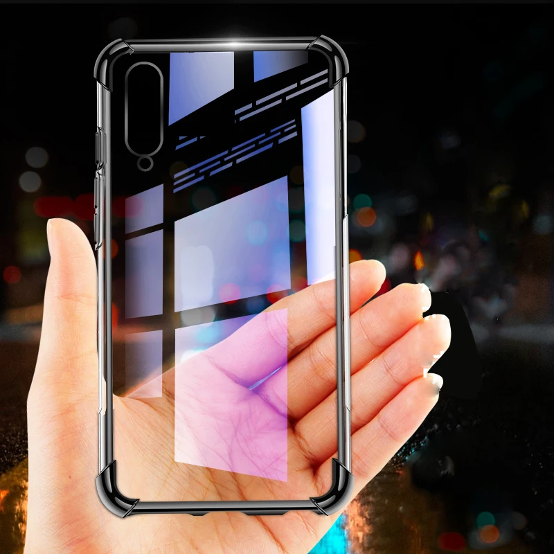 for VIVO IQOO Case 3D Laser Elec-plating Airbag 6.41'' vivo iqoo IQ00 Anti-shock Transparent Iqoo Cover |