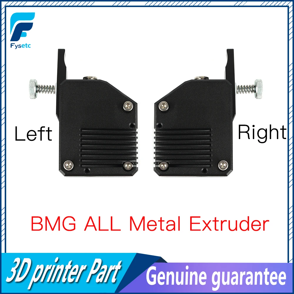 Left Right BMG All Metal Extruder Cloned Btech Bowden Extruder Dual Drive Extruder For Wanhao D9 Creality CR10 Ender 3 Anet E10