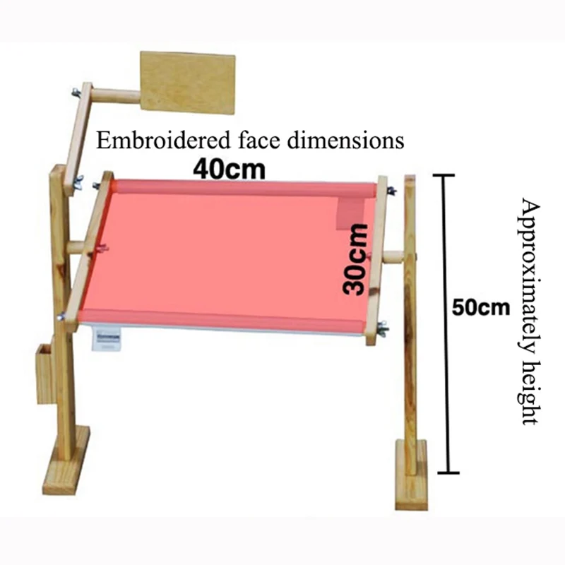 Регулируемая деревянная стойка для вышивки крестиком настольная рамка