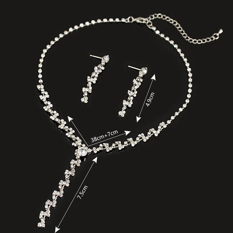 Комплект из колье и серёг с австрийским кристаллом|earrings light|jewelry daughterjewelry castings for
