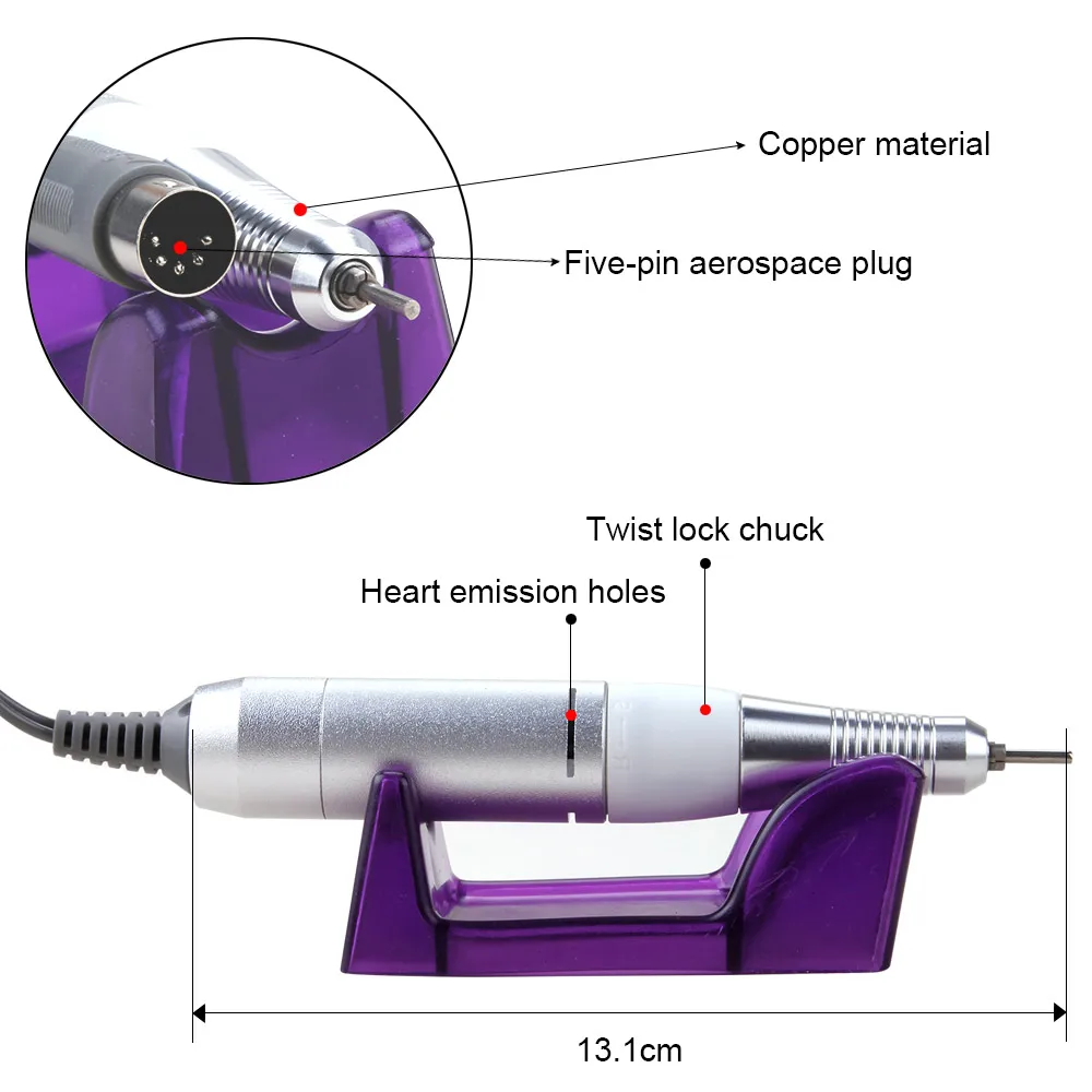 Электрическая дрель для ногтей аппарат маникюра гель удаления кутикулы