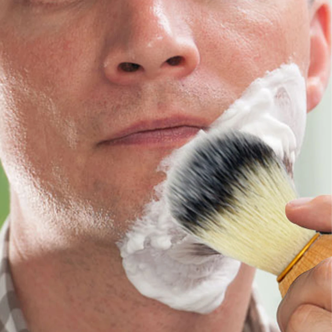1 шт. Мужская кисть для бритья барсука с деревянной ручкой|shaving brush|men shaving brushrazor brush