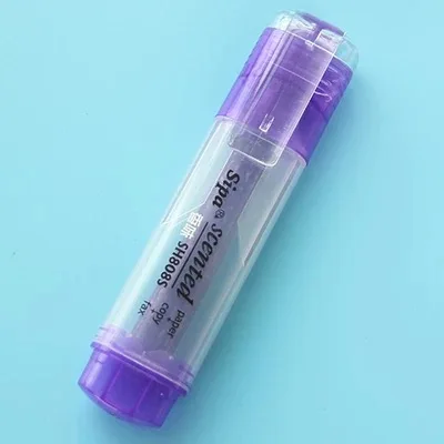 purple 7 цветов, водный маркер, цветная флуоресцентная маркер для рисования, Kawaii, корейские офисные канцелярские принадлежности, школьные принадлежности - Цвет: purple