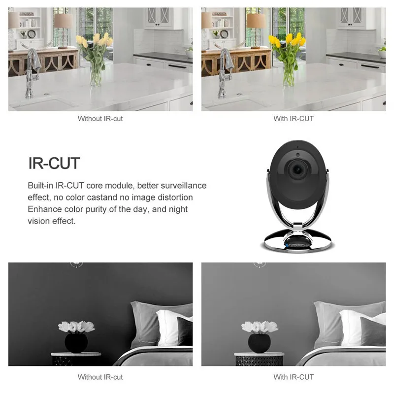 VStarcam C93 Wi-Fi IP Камера 720 P Ночное видение 2-способ аудио Беспроводной движения