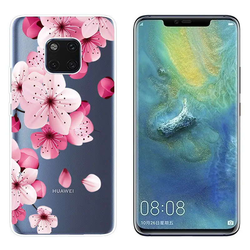 Arvin Fundas for Huawei Mate 20 Pro Soft TPU Cover Lite P8 P9 2017 Y5 Y6 Silicone Back Protective |