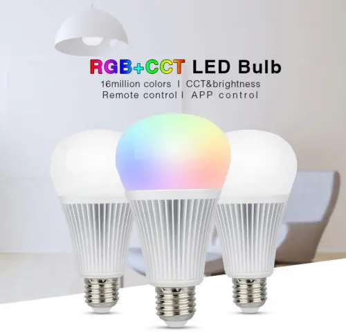 9 Вт RGB + CCT Mi светильник ная лампа E27 диммируемая Светодиодная с дистанционным