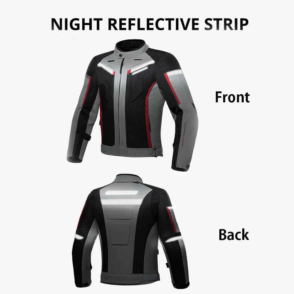 HEROBIKER мотоциклетная куртка защитное снаряжение Мужская водонепроницаемая