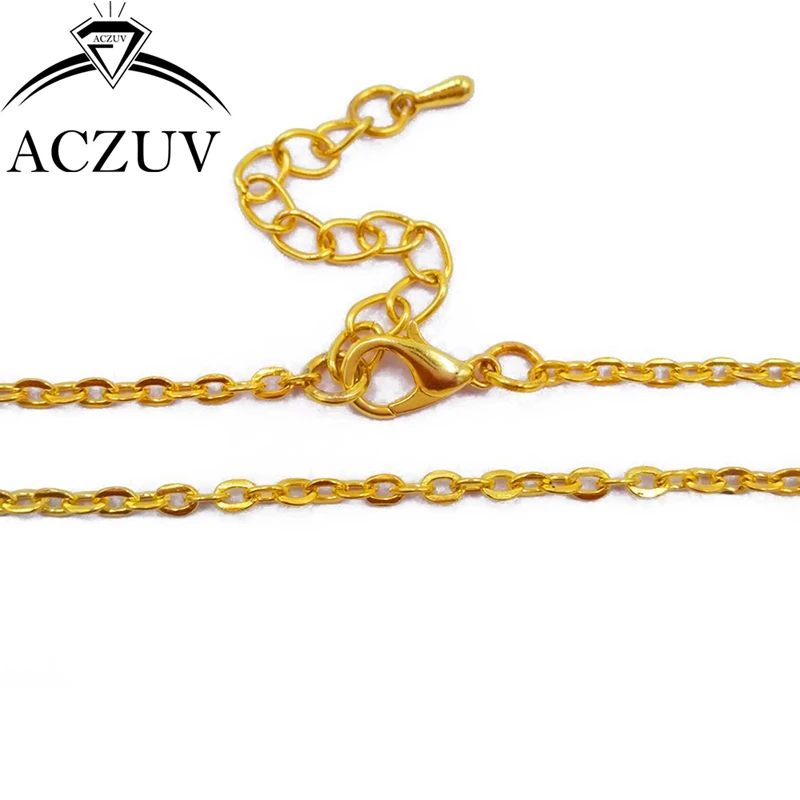 120 шт 2 5 мм серебро/золото/бронза/родий/черный/металлический плоский цепной трос