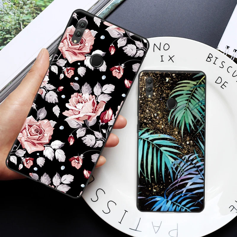 Для huawei Honor Примечание 10 RVL-AL09 случае purecolor милый мультфильм окрашены Мягкие TPU shell