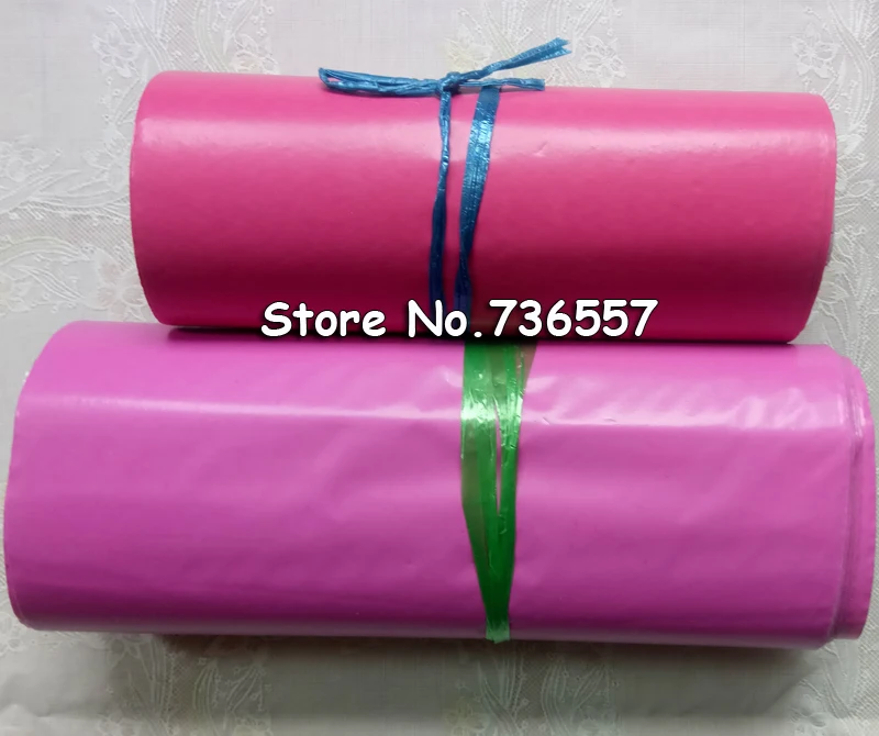 23* 35cm100PCS розовый цвет конверт/почтовый пакет/курьерский Конверт Экспресс-сумка