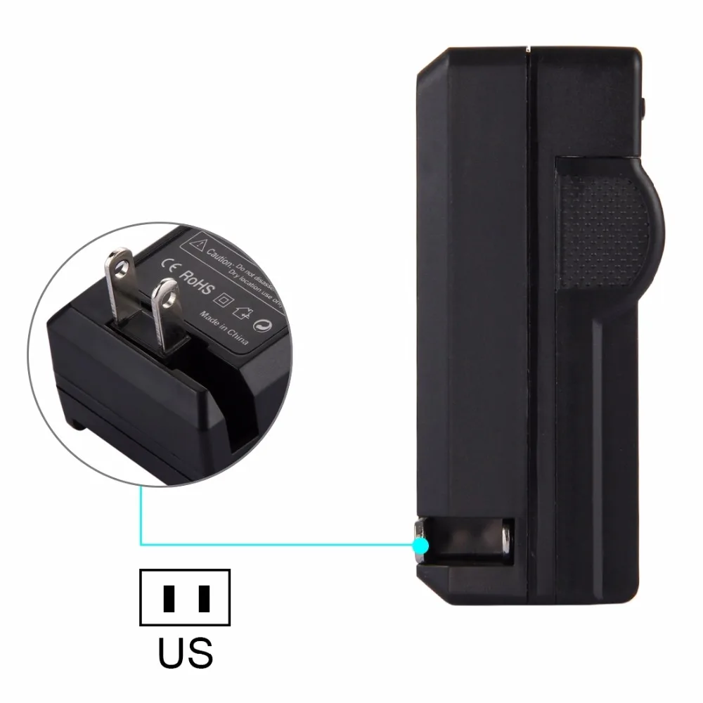 1PCS CGA-DU07 CGA DU07 VBD-070 DZ-BP07S Battery with Wall Charger For Panasonic CGA-DU06 CGA-DU07A DZ-BD70A DZ-BD70 BX35 BX37E |