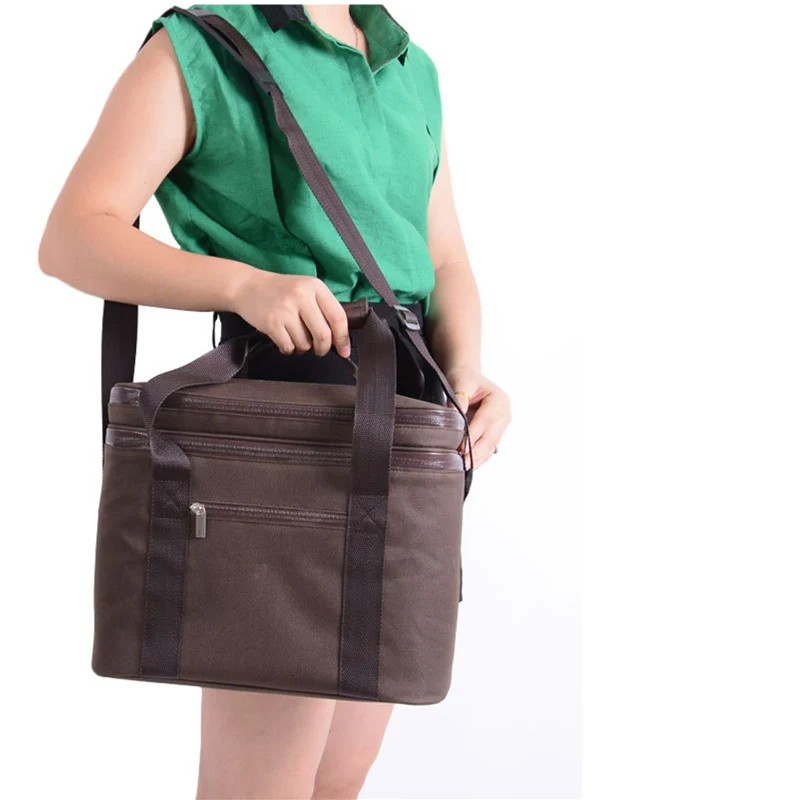 Сумка кулер для пикника 18л большой автомобильный пакет льда высококлассная