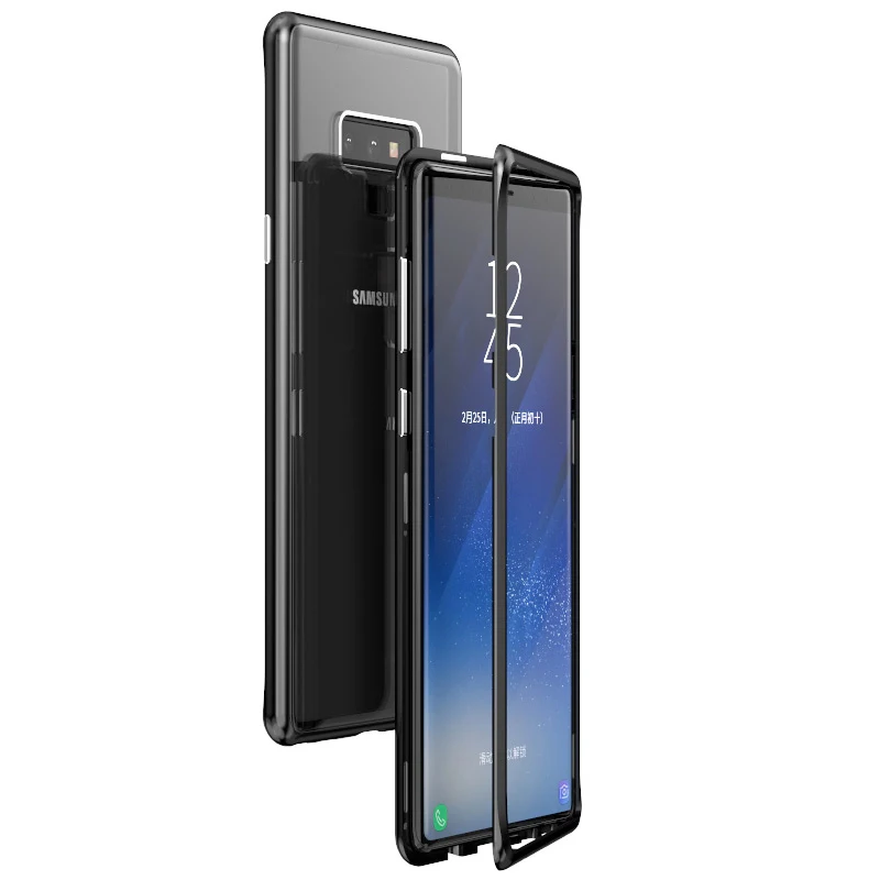 MOFi for Samsung Galaxy Note 9 case cover tempered glass samsung note9 front and back protect magnet adsorption |
