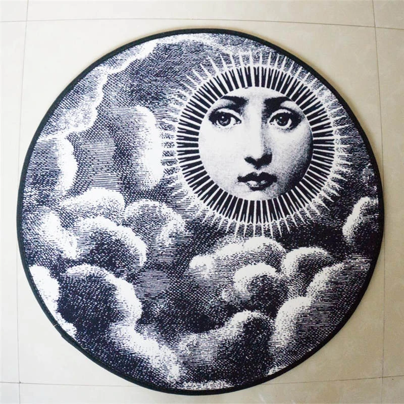 Fornasetti круглый коврик классический косметический ковер для гостиной спальни коврик для входной двери домашние декоративные коврики