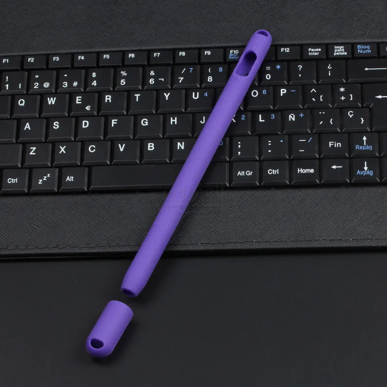 Мягкий силиконовый чехол для Apple Pencil, 1 чехол для iPad, Чехол-держатель, полный защитный чехол, сумки для планшета, стилус