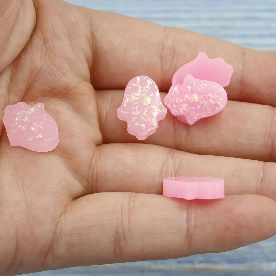 Fnixtar синтетический опал Хамса рука Европа Фатима Шарм для женщин ожерелье и