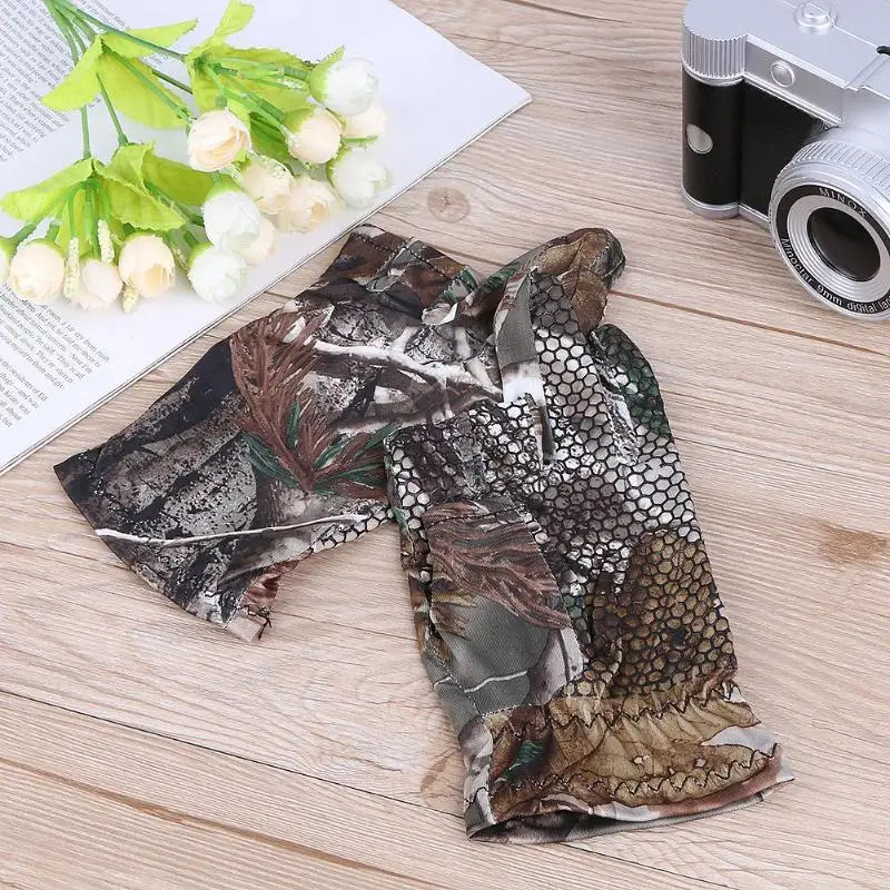 Fishing Glove Winter Unisex Half Finger Anti Slip Gel Sport Gloves Outdoor Fishing Full/2 Fishing Accessories 205 x 90mm