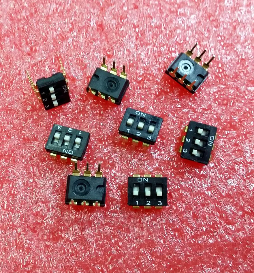10 шт . 3P 3 позиционный DIP переключатель 2 54 мм контактный тумблеры|switch guide|switch boxswitch