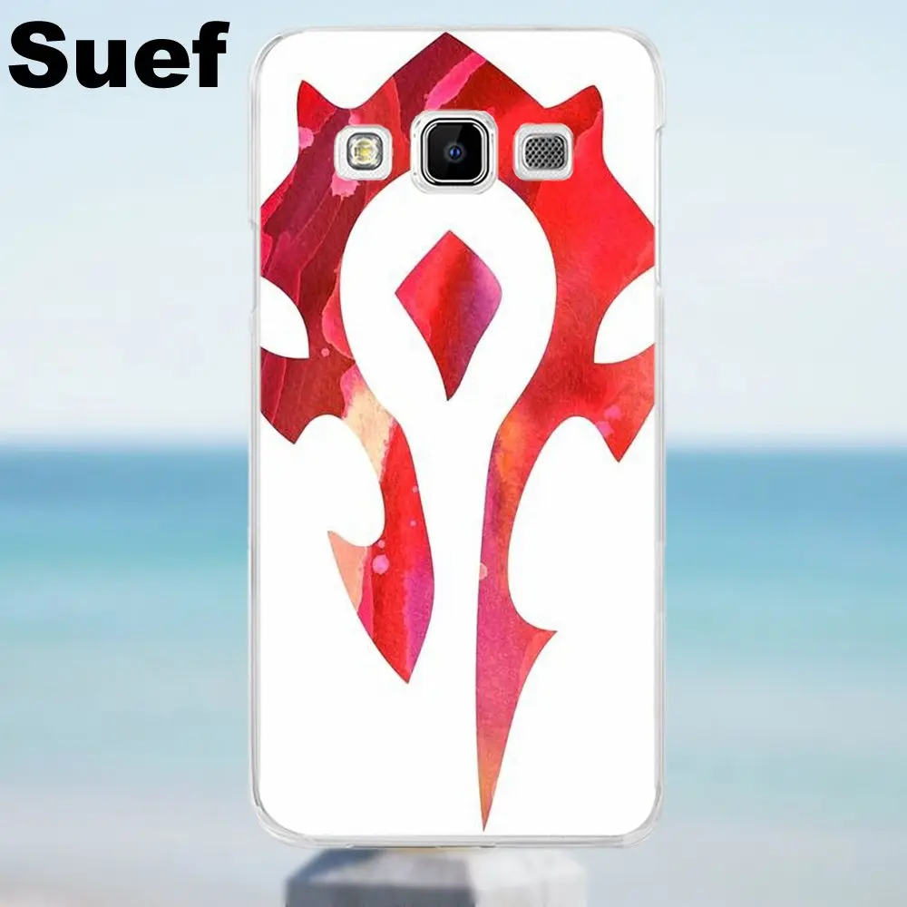 Suef для Galaxy Alpha Core Prime Note 2 3 4 5 S3 S4 S5 S6 S7 S8 mini edge Plus Мягкий чехол из ТПУ с логотипом Horde |