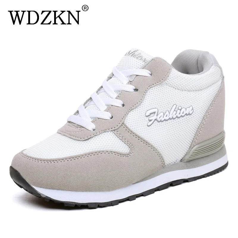 WDZKN/женская повседневная обувь сезон лето осень дышащая сетчатая визуально