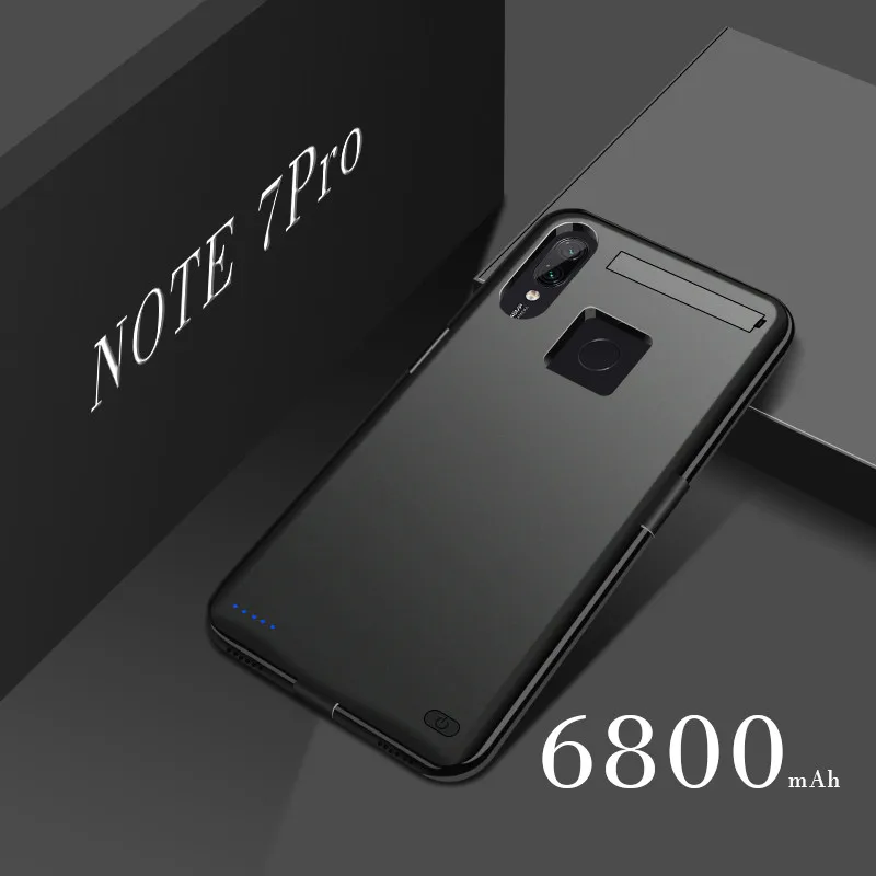 Ext power 6800 мАч портативный чехол power Bank для Xiaomi Redmi Note7 с поддержкой Внешнего Резервного Аккумулятора Чехол для Xiaomi Redmi Note 7Pro