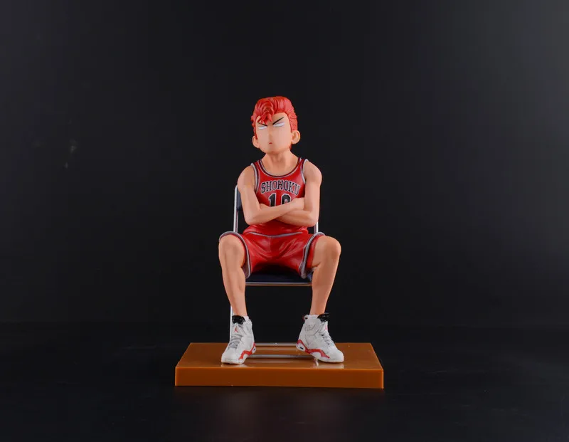 10 Real Boxed Slam dank Intermission Классическая сцена Shohoku Sakuragi Hanamichi Rukawa Kaede Takenori Akagi ПВХ Фигурки Модель 5 S - Цвет: 10 Real Boxed